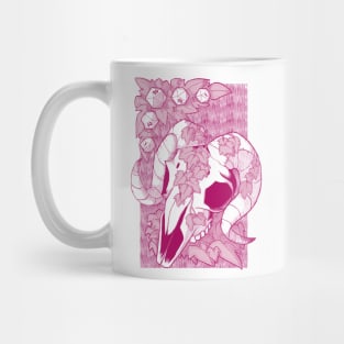 Ram Dice - Pink Mug